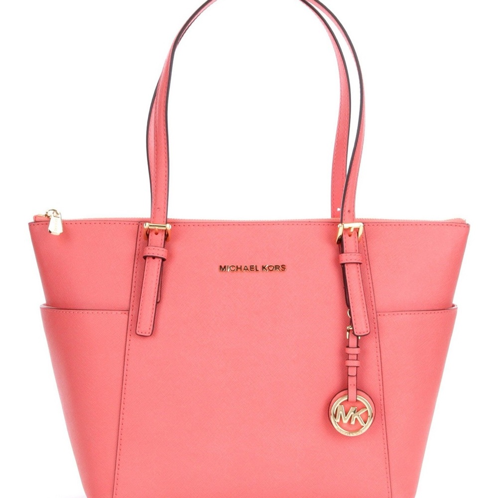NWT Michael Kors East West Zip Top tote